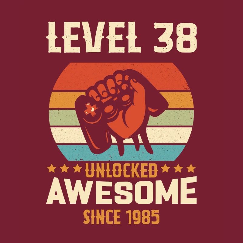 Level 38 complete 1985 Birthday Gift