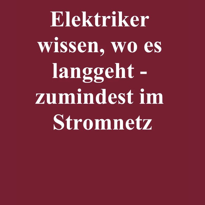 Elektriker Geschenk