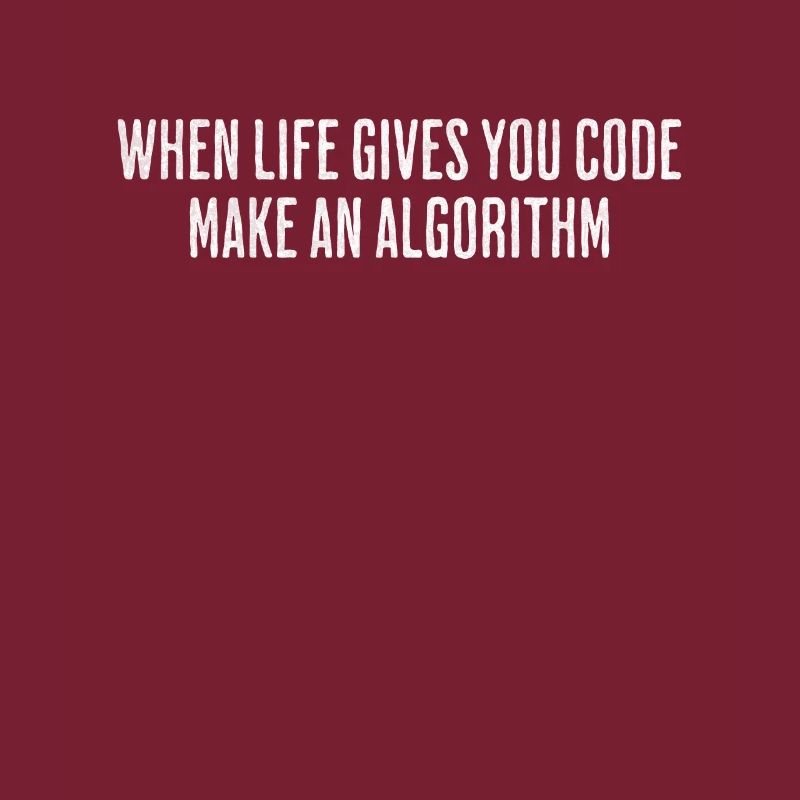 Life's Code, Programmierer-algorithmus - Witziges