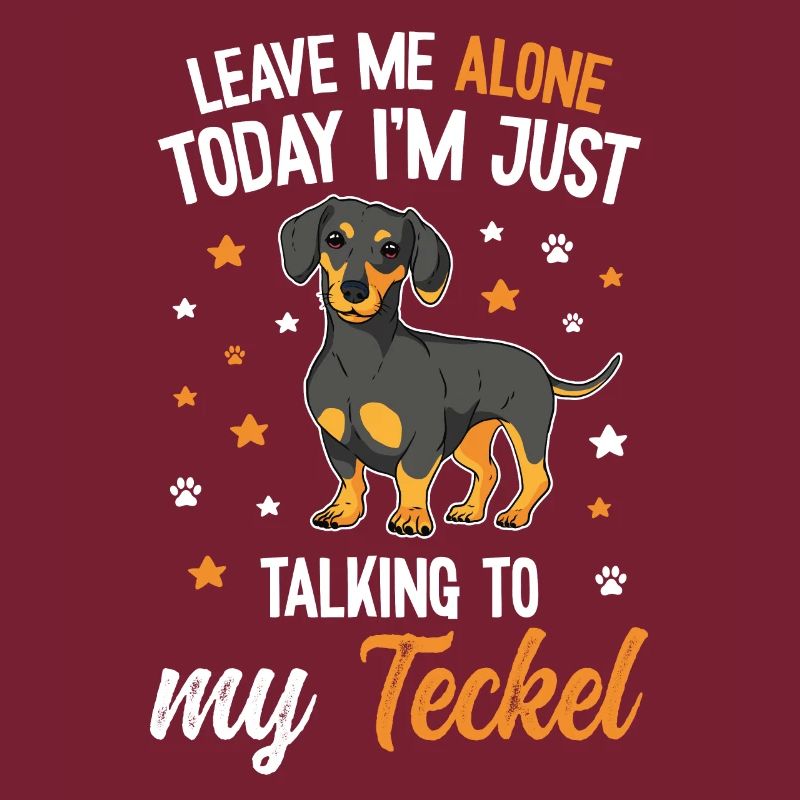 Maman teckel mignonne