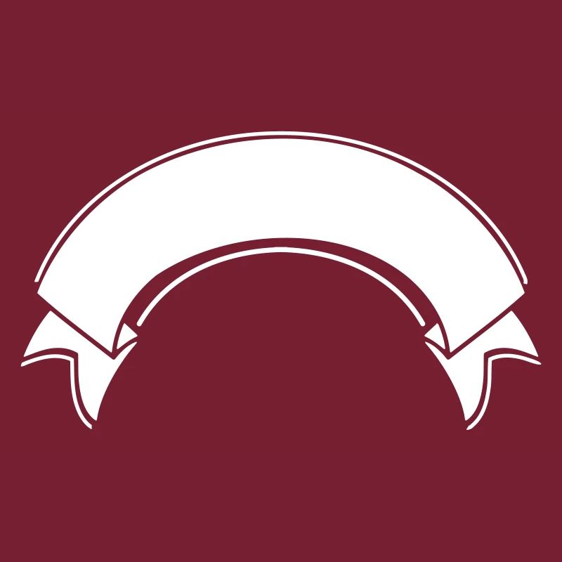 Bannière drapeau drapeau courbé