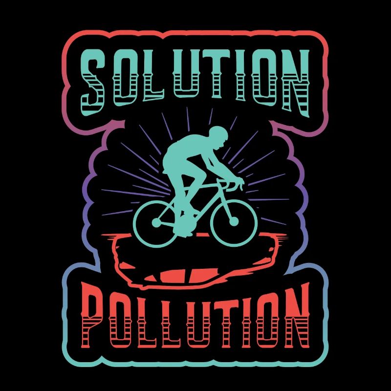 Polution Solution Environmental Protection Cycling.