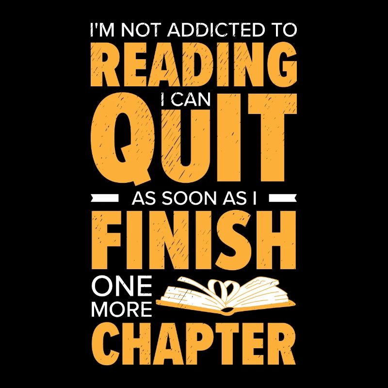Reading Addiction Avid Reader Literature Book