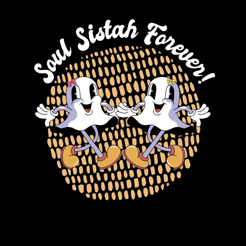 Halloween Seele Sistah Geist Geist niedlich