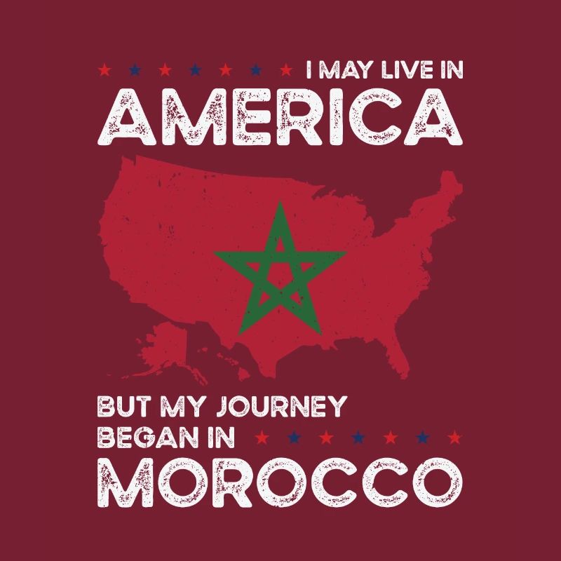 Né marocain Maroc États-Unis