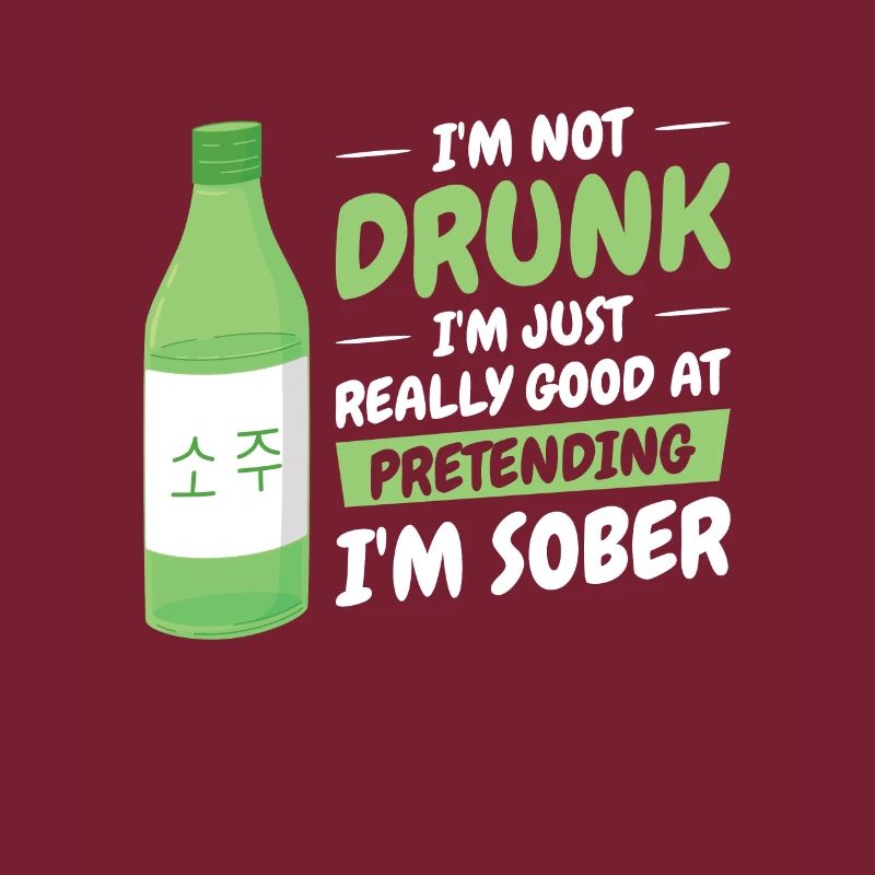 Soju Korean Wine Drink Corée