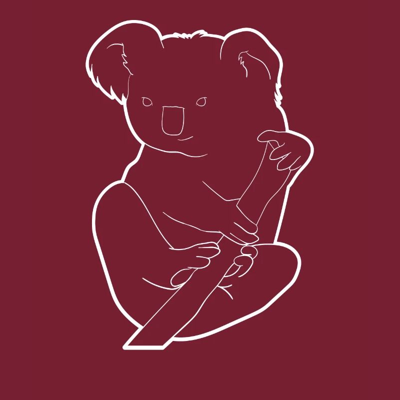 Koala Geschenkidee Koala Wald