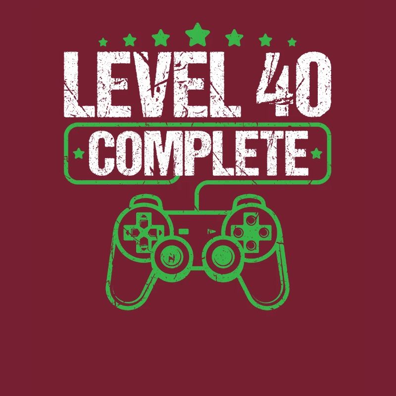 40 Geburtstag Level 40 Complete