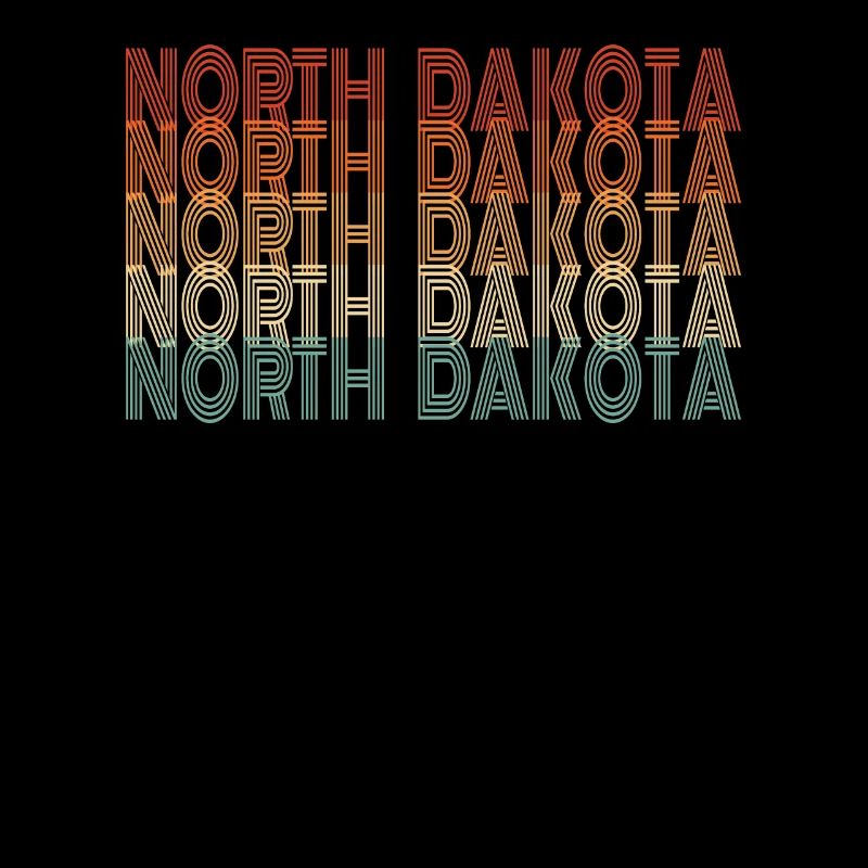 North Dakota Einwohner Geschenk