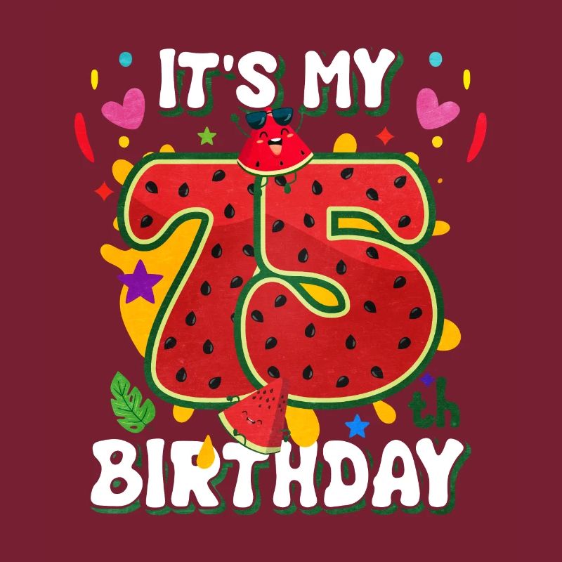 75e anniversaire pastèque