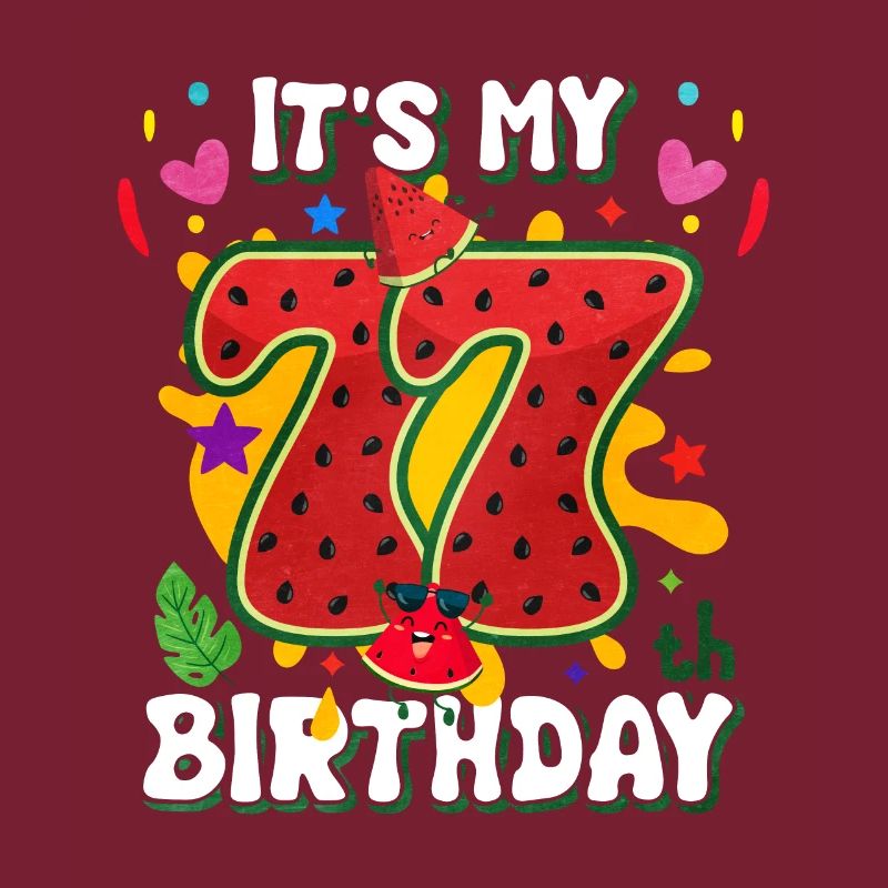77e anniversaire Pastèque