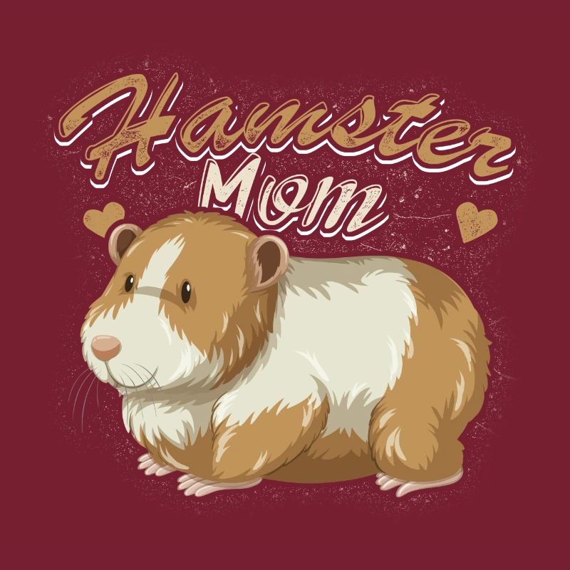 Hamster Mutter Haustier Geschenk Tierliebe Süß