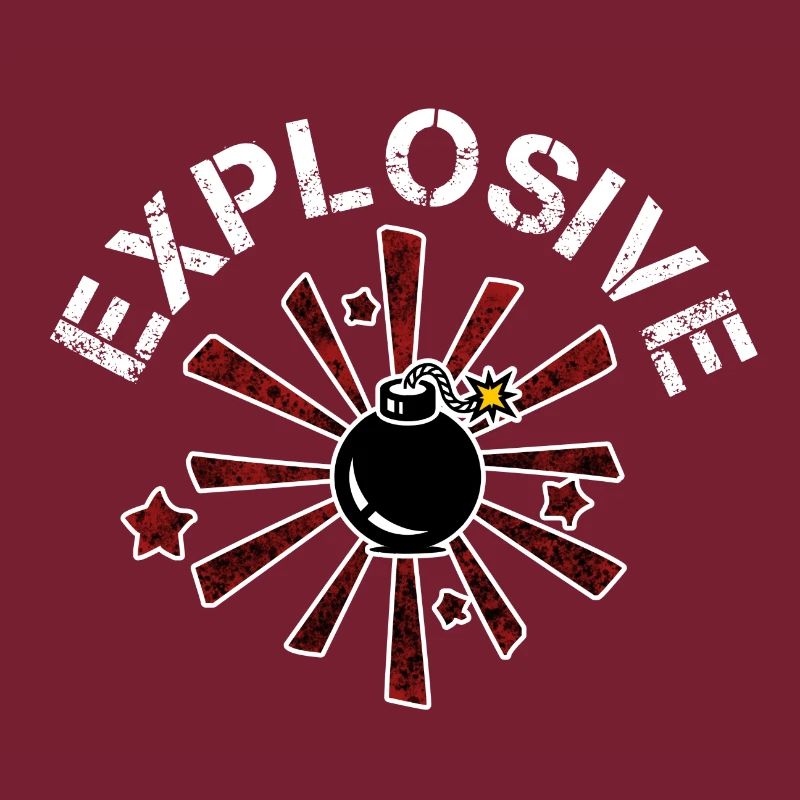 Danger d'une bombe explosive Explosive Sexy