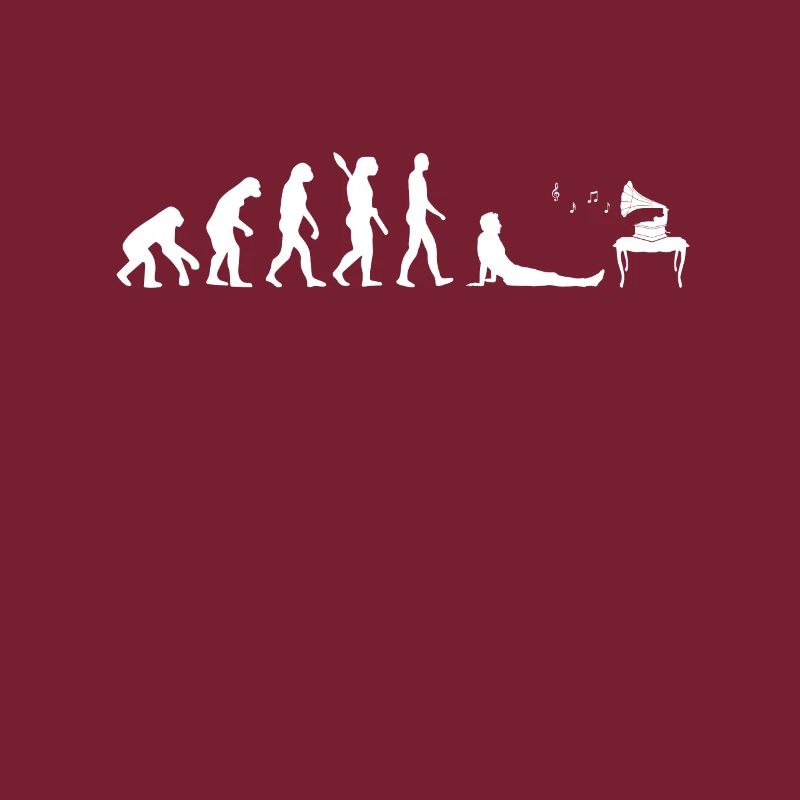Tourne-disque - évolution des humains Darw