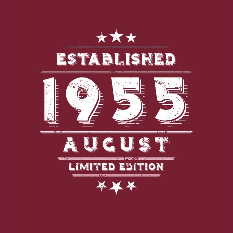 Geburtstag im August 1955 - August