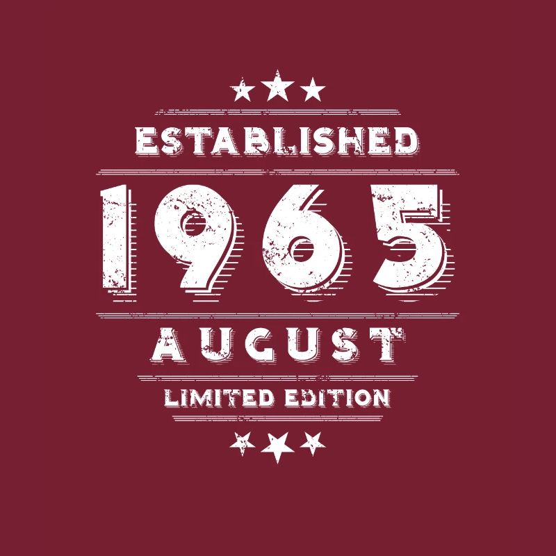 Geburtstag im August 1965 - August
