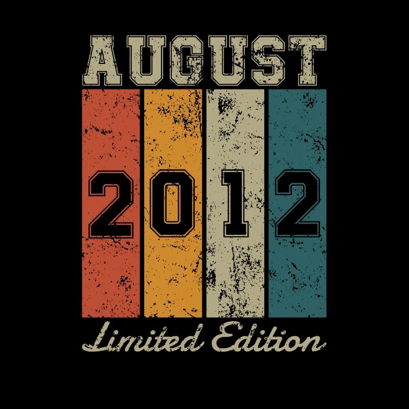 Geburtstag: August 2012 - Limited Edition Retro