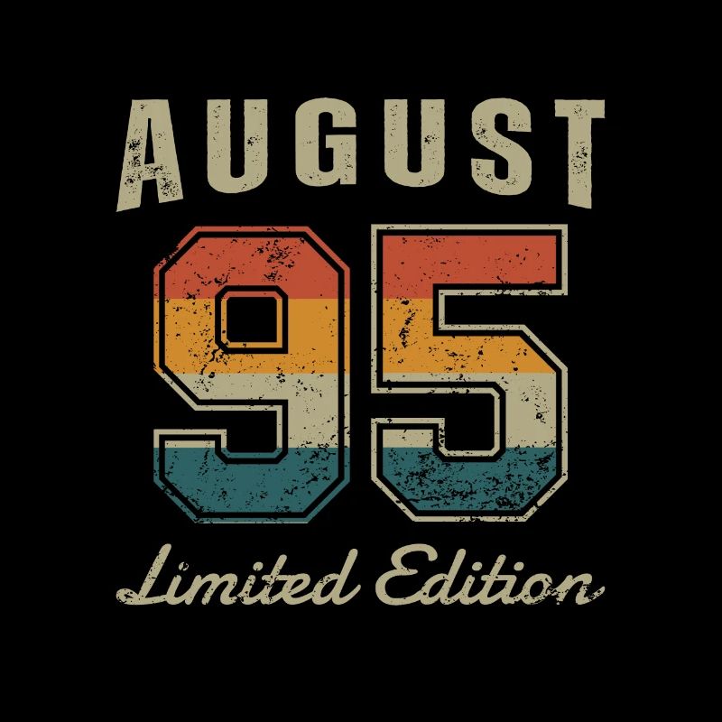 Geburtstag: August 1995 - Limited Edition Retro