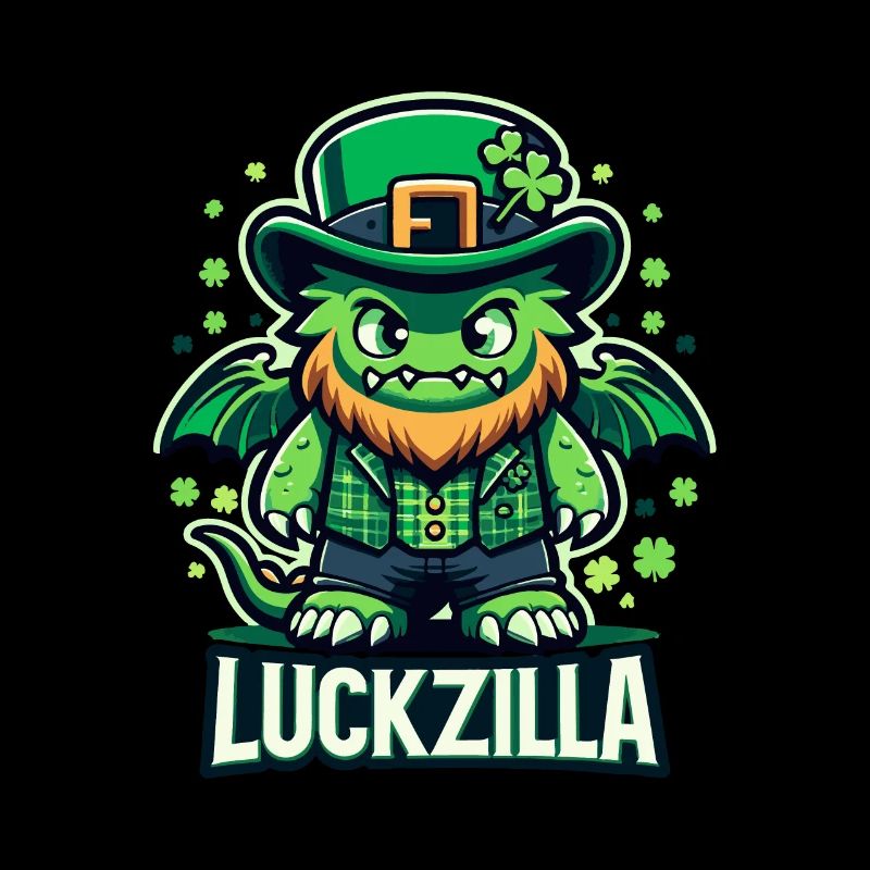 Luckzilla Dragon de la Saint-Paddy