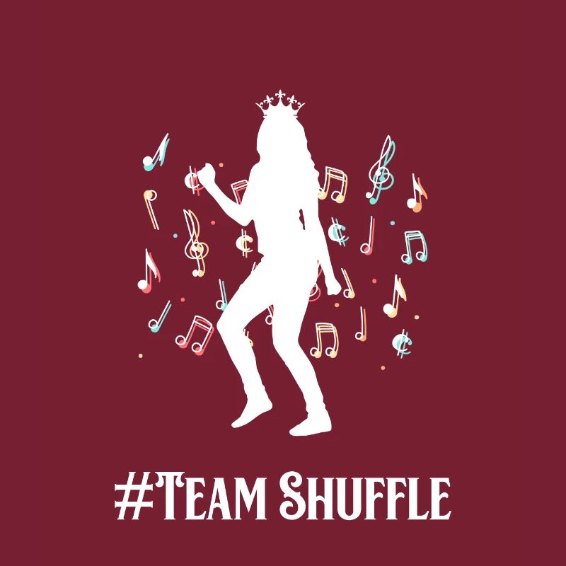 Équipe Shuffle Dance Dance Disco Techno Gift