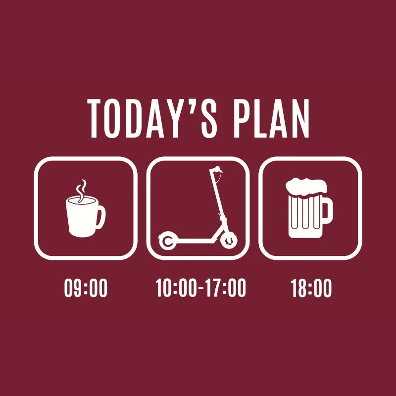 Plan For Today E-Scooter I E-Scooter City Scooter