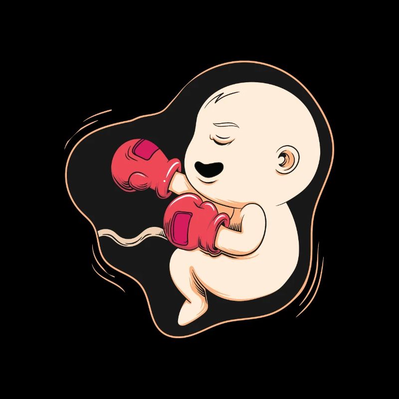 Boxer boxer bébé grossesse ventre cadeau