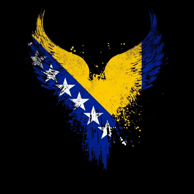 Bosnien Flagge