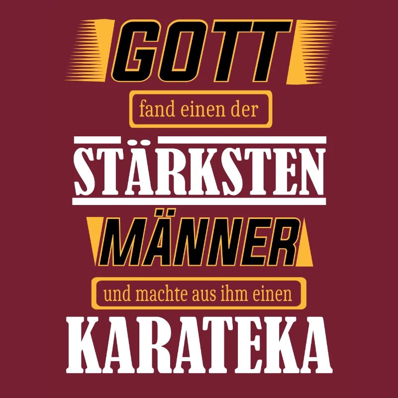 Karateka, einer der stärksten Männer der Welt