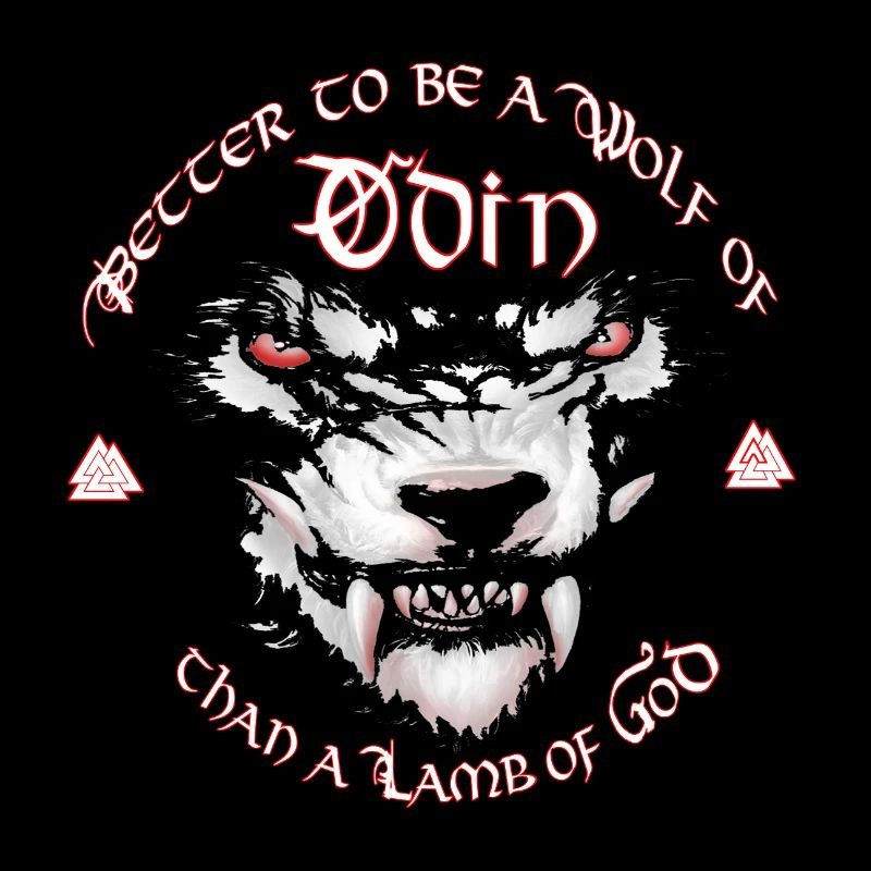 odin besser ein wolf odins als ein lamm von gott