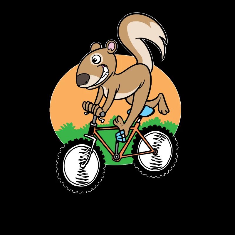 Écureuil Vélo Chipmunk