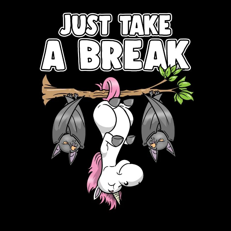 Just Take A Break Chauve-souris licorne
