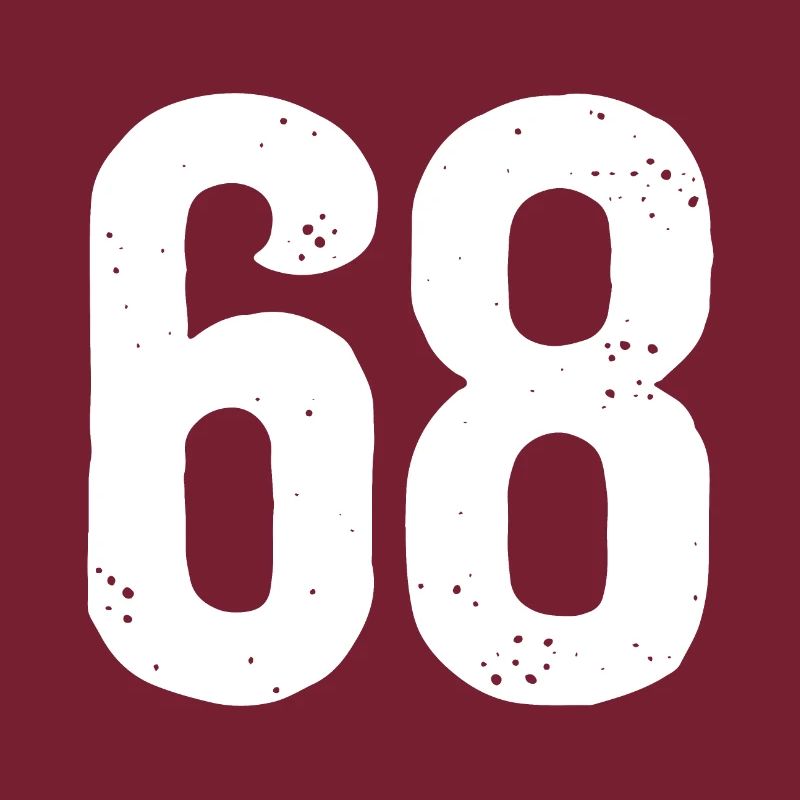 68 Numéros Blanc