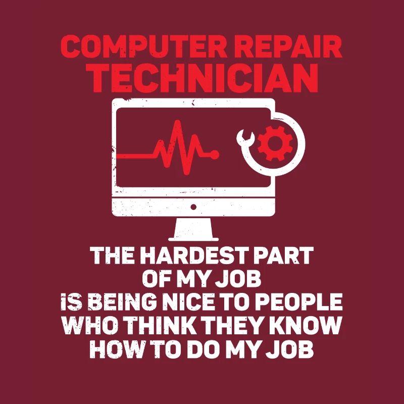 Computerreparaturtechnologie -Support -Technologie