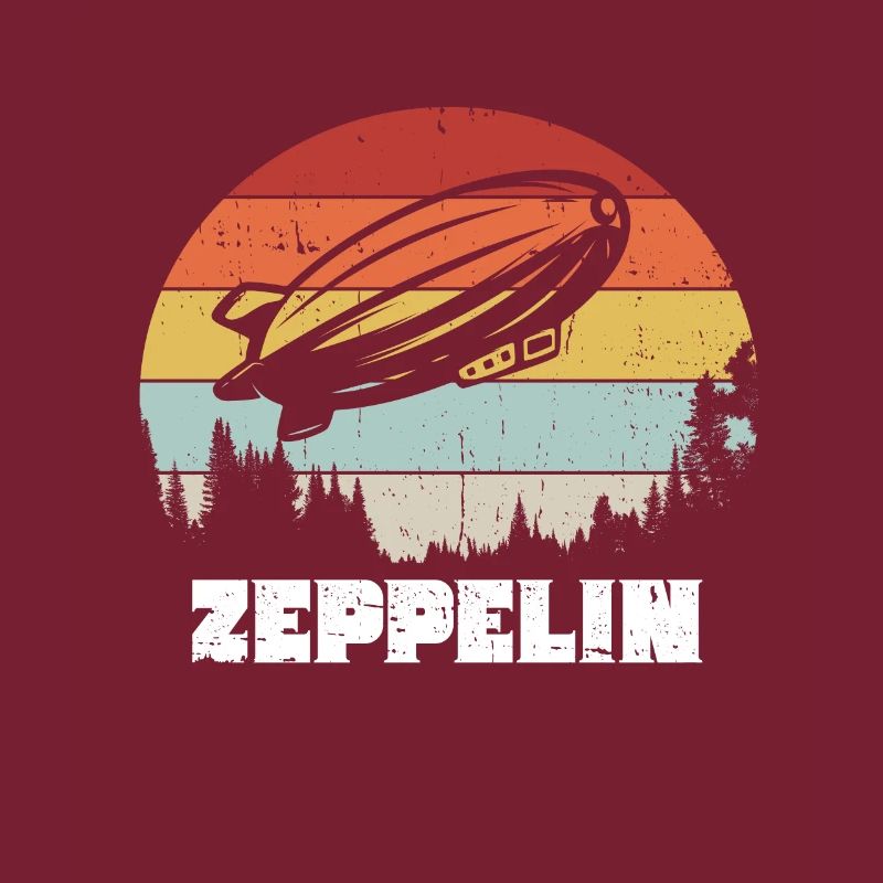 Zeppelin Avion Dirigeable Aviation guidée