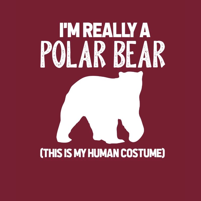 Eisbär Polar Bear Polarbär Bär Kostüm Geschenk