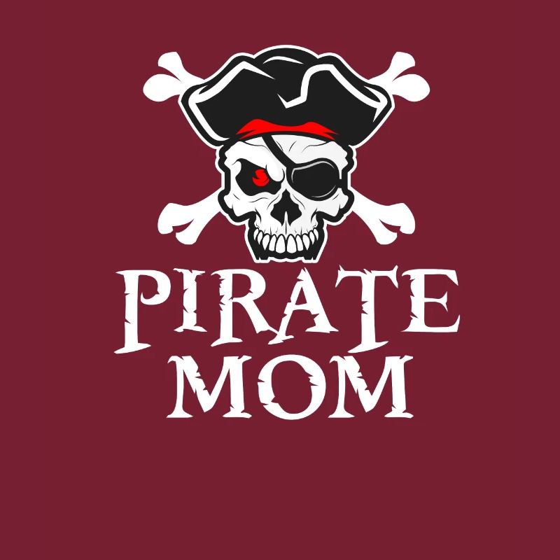 Pirat Mutter Pirate Piraten Muttertag Geschenk