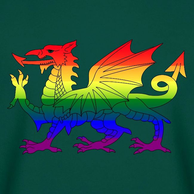 Welsh Pride Flag, Baner Balchder Cymru, Wales