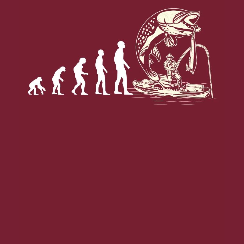 Evolution canot pêcheur blanc