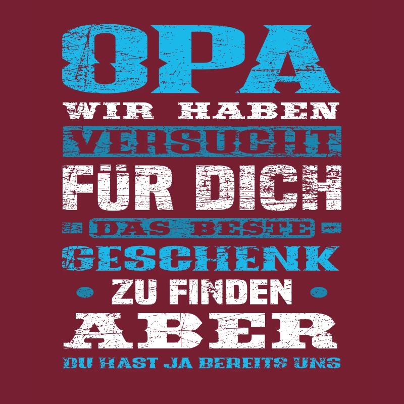 Opa Enkelkinder Geschenk