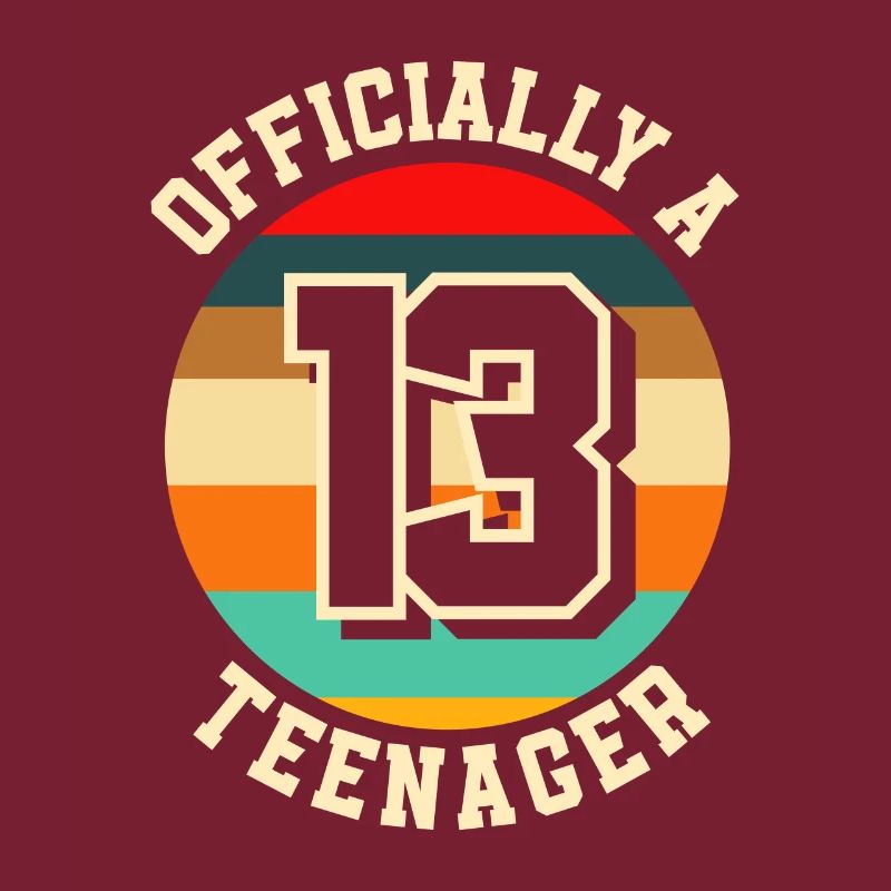 13e anniversaire Jeune adolescent