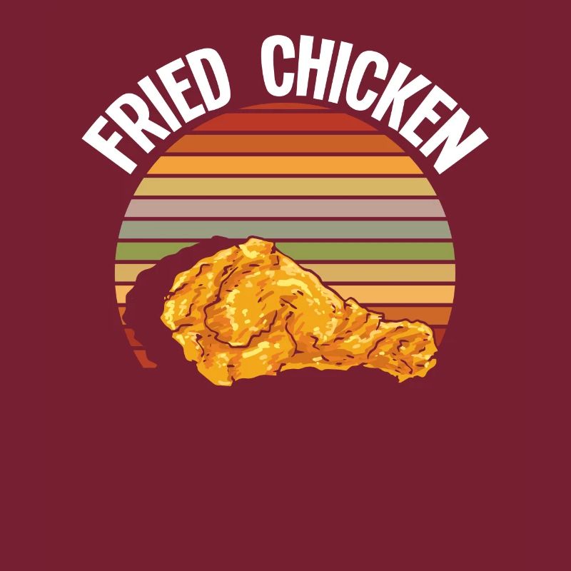 Poulet frit rétro