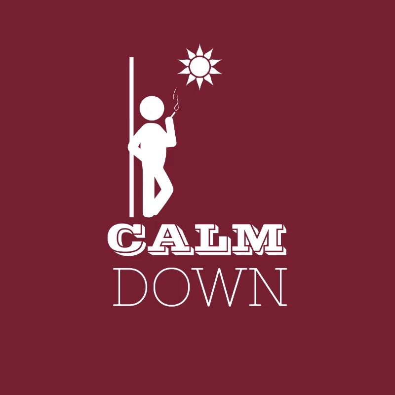Calm Down - Raucher Arbeit Kollegen Zigarette