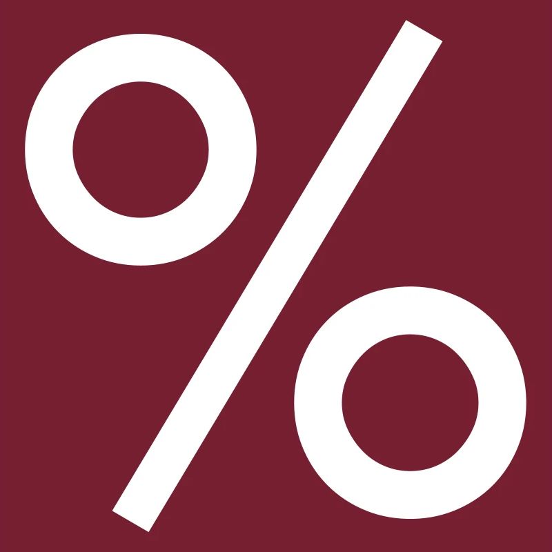 Pourcentage de maths