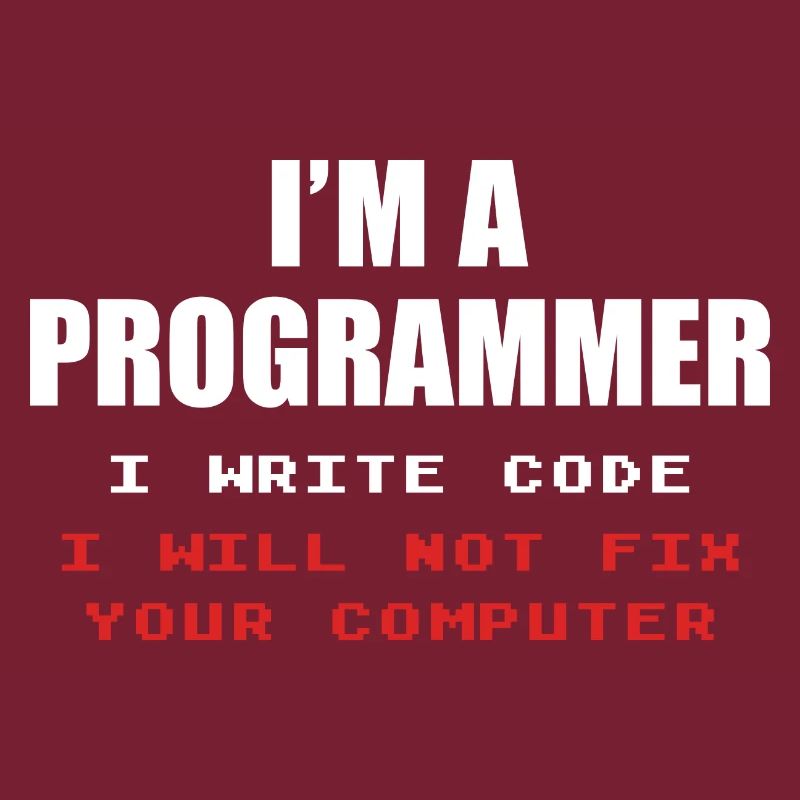 Programmer Geek Computer Programming Coder L