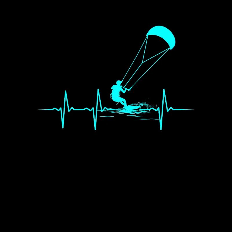 Kitesurfing kiteboarding lover