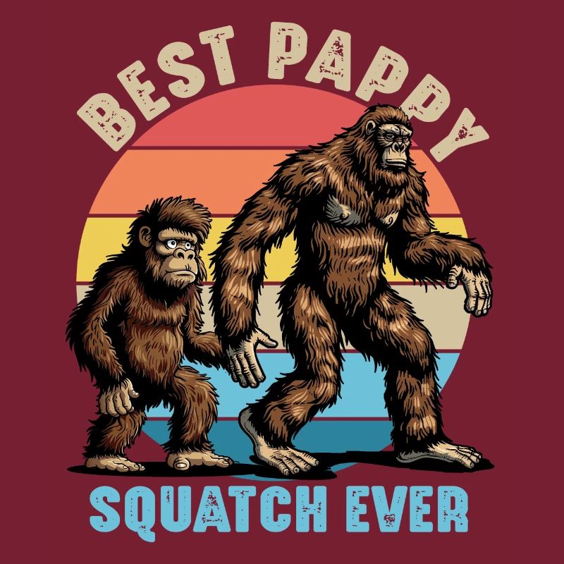 Best Pappy Squatch Ever
