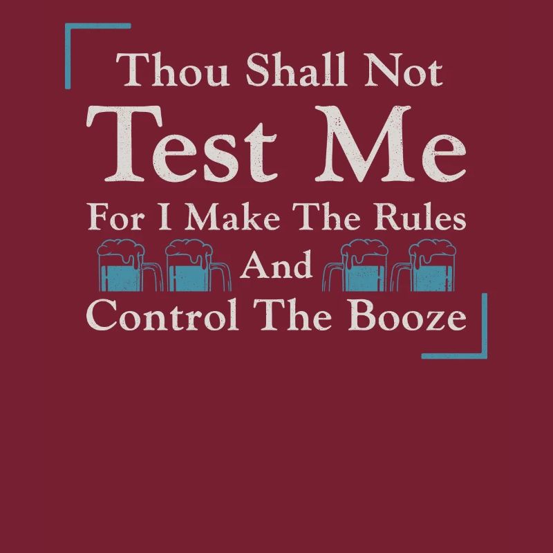 Bartender Mixologist Thou Shall