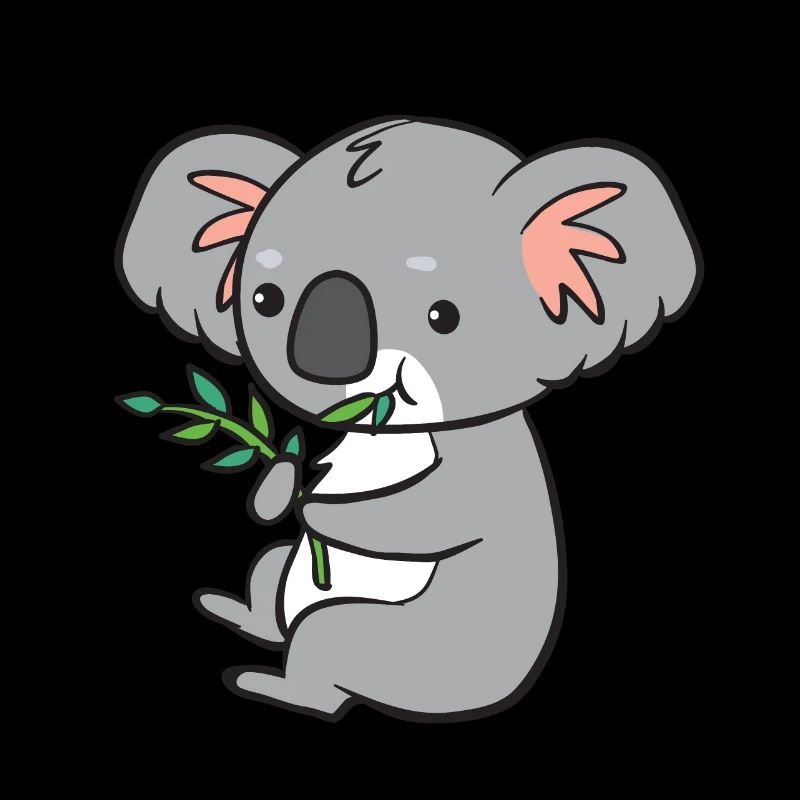 Koala - isst Eukalyptus