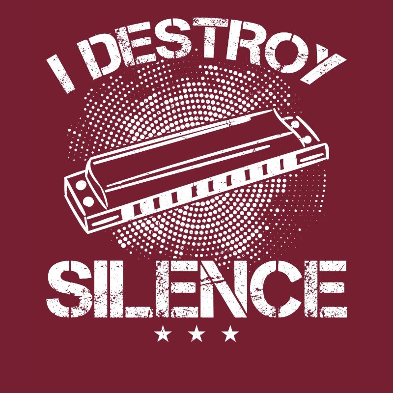 I Destroy Silence - Harmonica Player