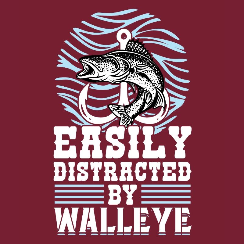 Easily Distracted By Walleye - Walleye Hunter